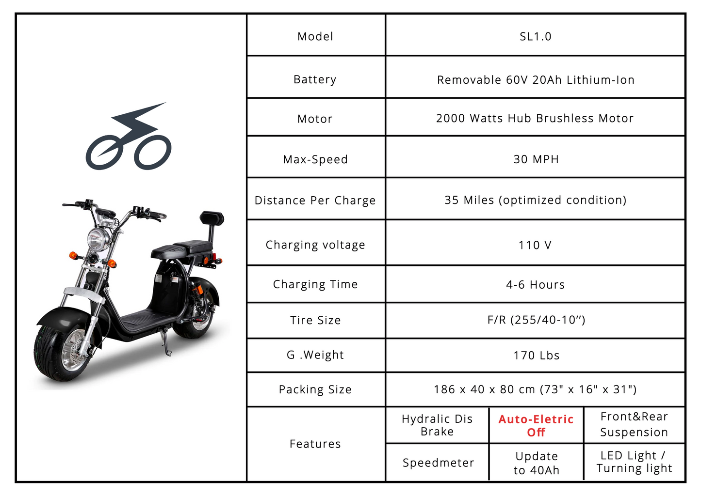 Rent E-Scooter SL 1.0