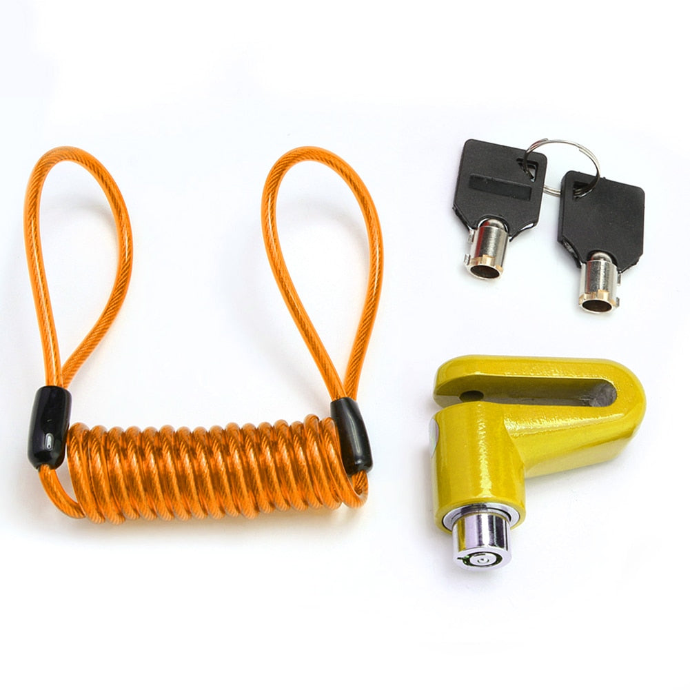 Scooter lock Anti-Theft Disc Brakes Electric Scooter Skateboard Wheels Lock Disc Brake