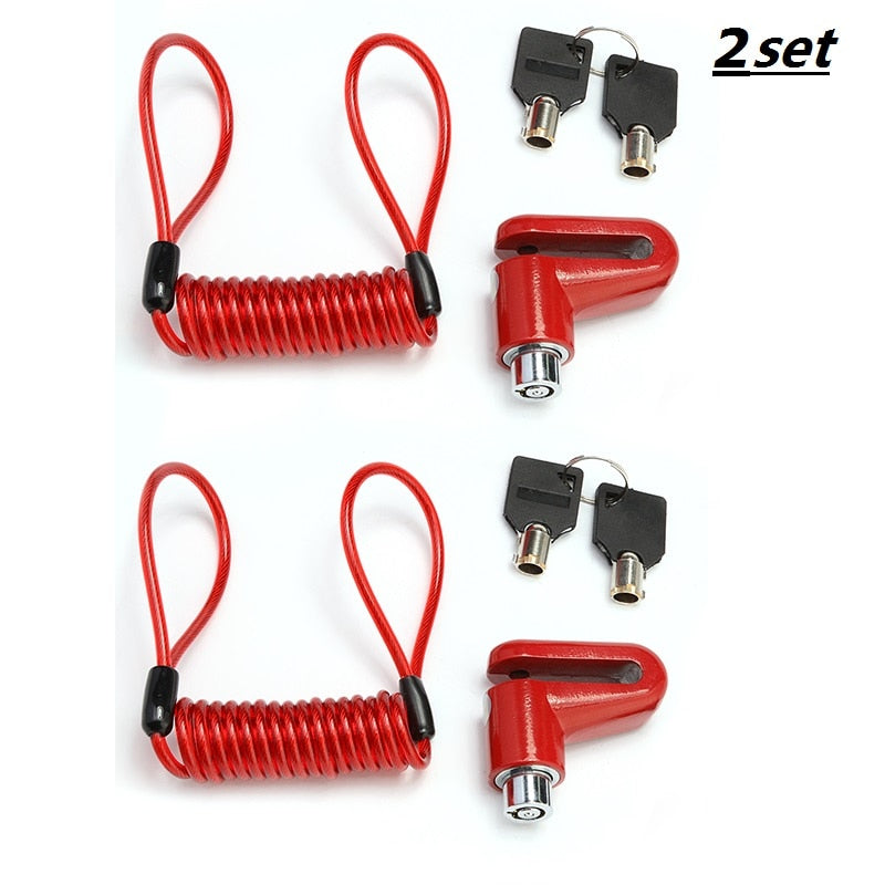Scooter lock Anti-Theft Disc Brakes Electric Scooter Skateboard Wheels Lock Disc Brake