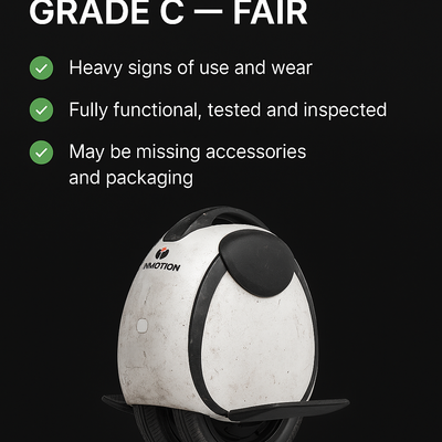 E-Unicycle InMotion E20 (Open Box)