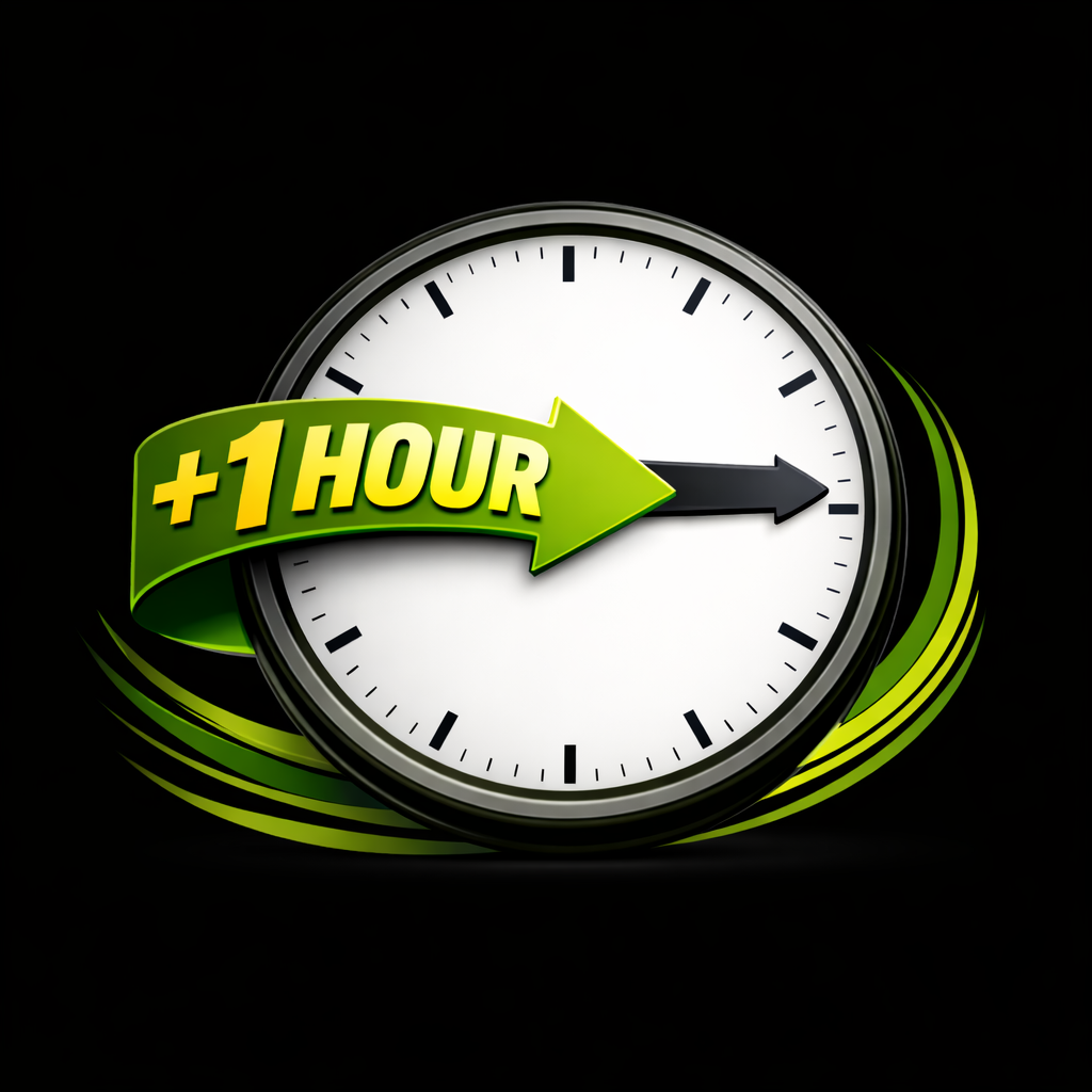 1 Hour Extra Time Add-On Session