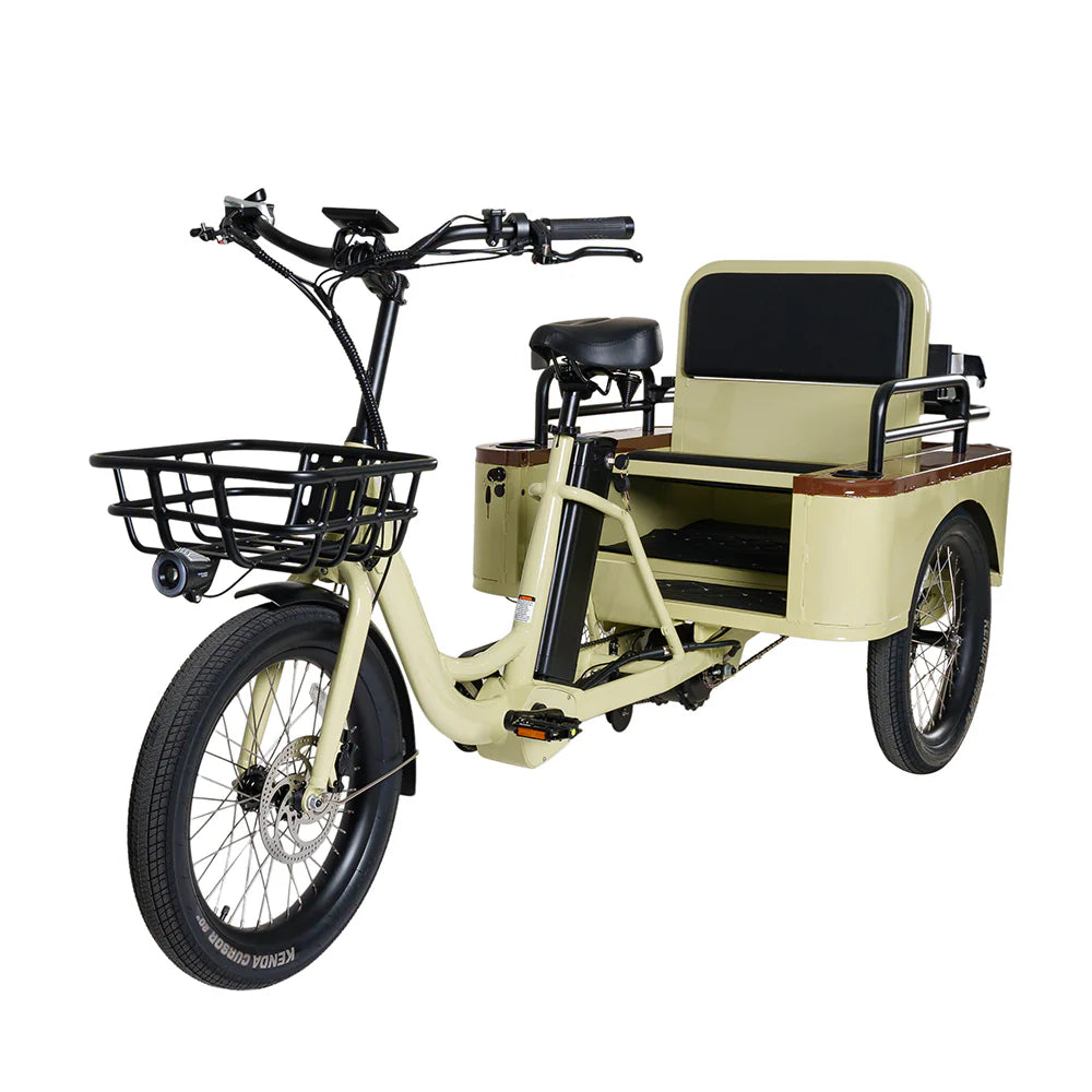 Battery Nwow E Trike E-Trike Oh Wow Conductor Plus Rickshaw