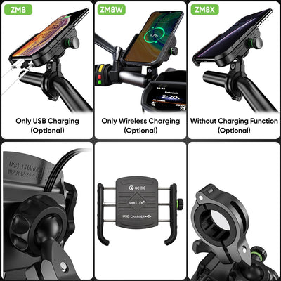 Secure and Convenient: Motorcycle Handlebar Mount Mobile Phone Holder