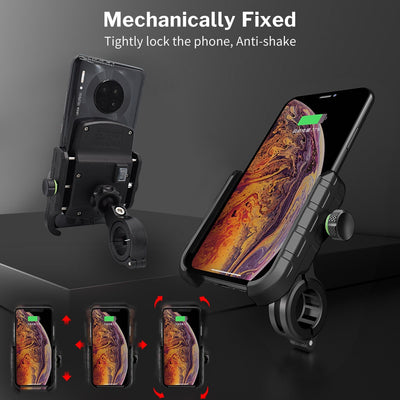 Secure and Convenient: Motorcycle Handlebar Mount Mobile Phone Holder