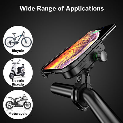 Secure and Convenient: Motorcycle Handlebar Mount Mobile Phone Holder