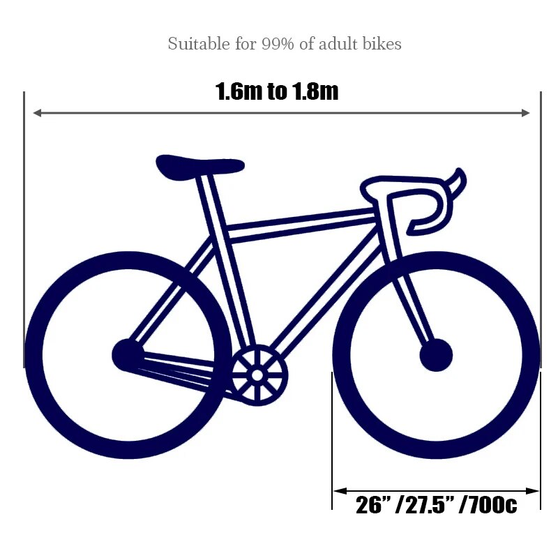 Bicycle Protective Cover High Quality Stretch Fiber 26"-29" 700C Road Bike Indoor Dust Cover Bicycle Accessories