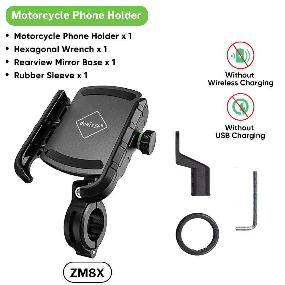 Secure and Convenient: Motorcycle Handlebar Mount Mobile Phone Holder