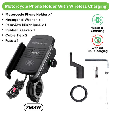 Secure and Convenient: Motorcycle Handlebar Mount Mobile Phone Holder