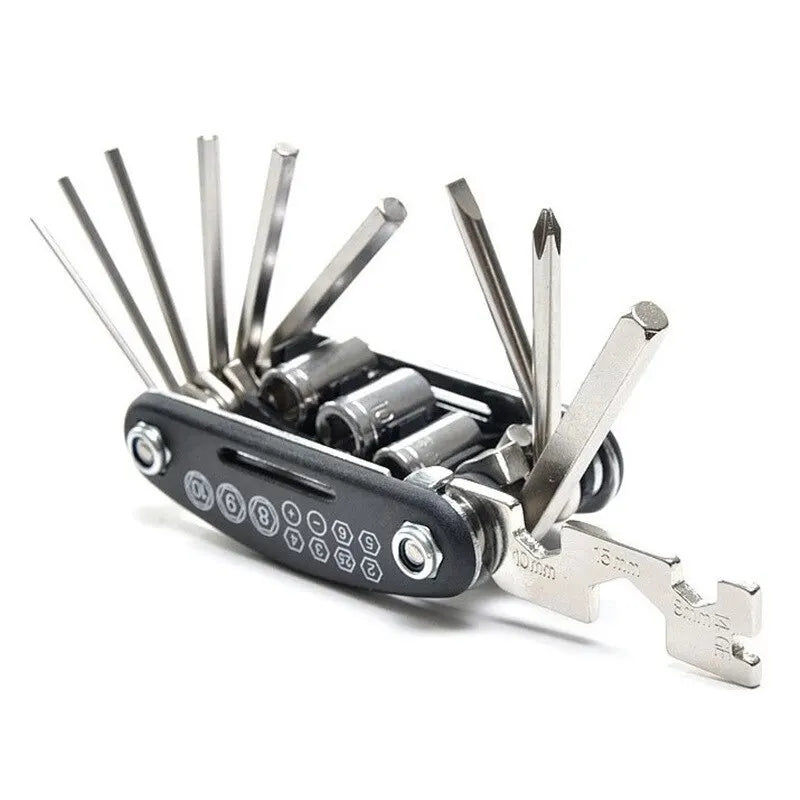 ProGear Cyclist's Master Toolkit: The Ultimate Compact Repair Solution for Bikes & Motorcycles