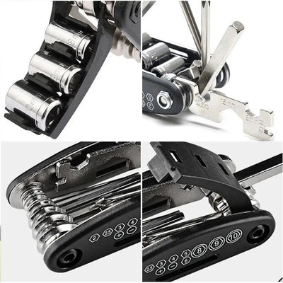 ProGear Cyclist's Master Toolkit: The Ultimate Compact Repair Solution for Bikes & Motorcycles