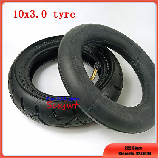 Premium 10x3.0 Folding Electric Scooter Tire with Inner Tube - Durable 10 Inch Wheel Upgrade
