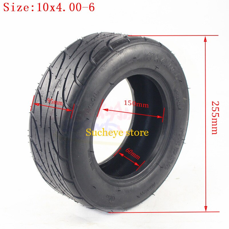 Tubeless Vacuum Tires for Electric Citycoco Scooter Bike OFF-Road