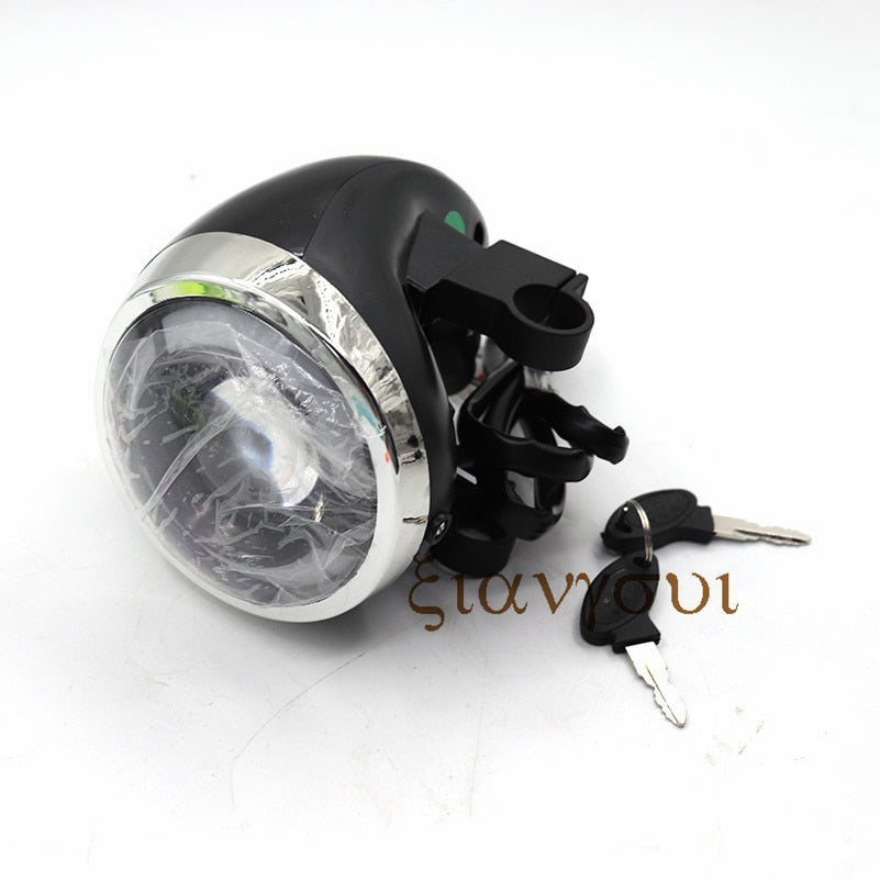 Bluetooth Headlight Flying Spotlight High Beam LCD Screen For Citycoco Electric Scooter