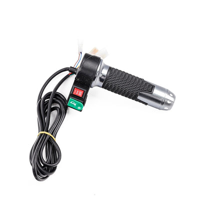 Universal Three Gear Handlebar Horn Switch Throttle Rotation Handle, Compatible from 12V to 72V